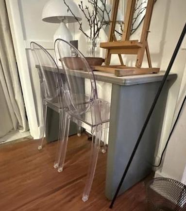 vintage small vintage desk.