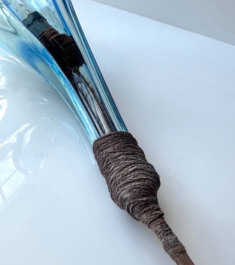 SPECIAL EDITIONS :: RECYCLED GLASS FLOWER LAMPS.