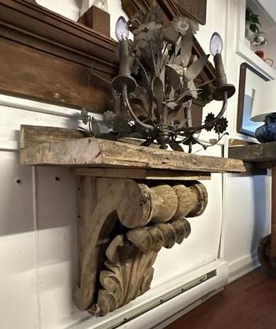 cornice side table