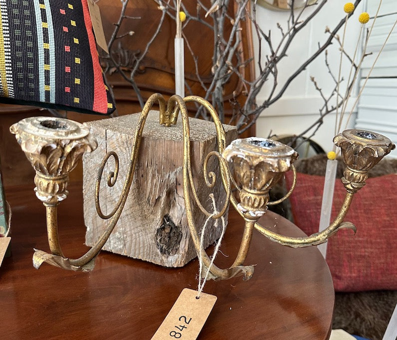 Table candle holder.