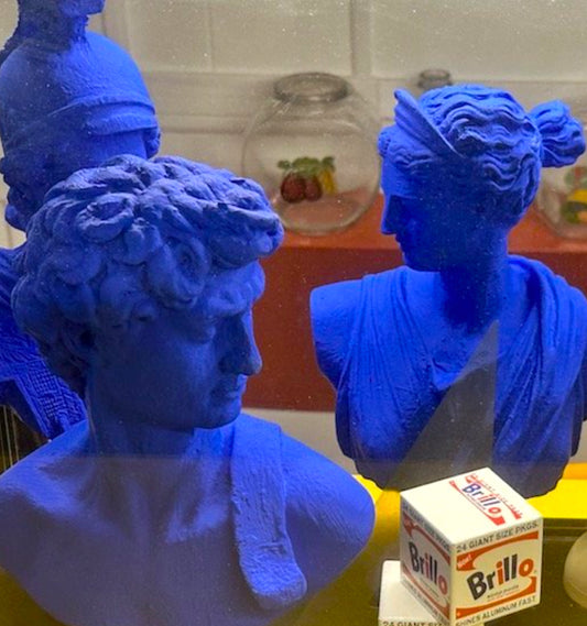 blue busts