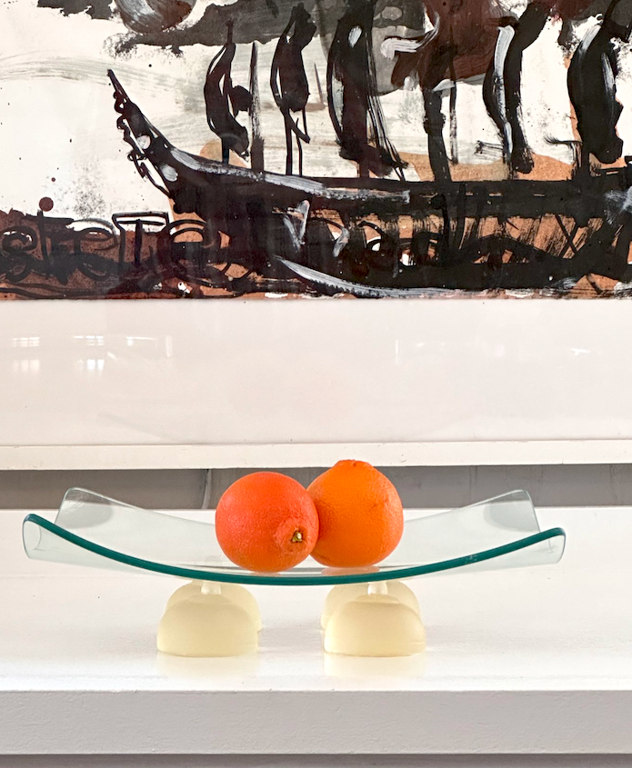 SPECIAL EDITIONS :: ROMULUS GLASS AND RESIN BOWL.